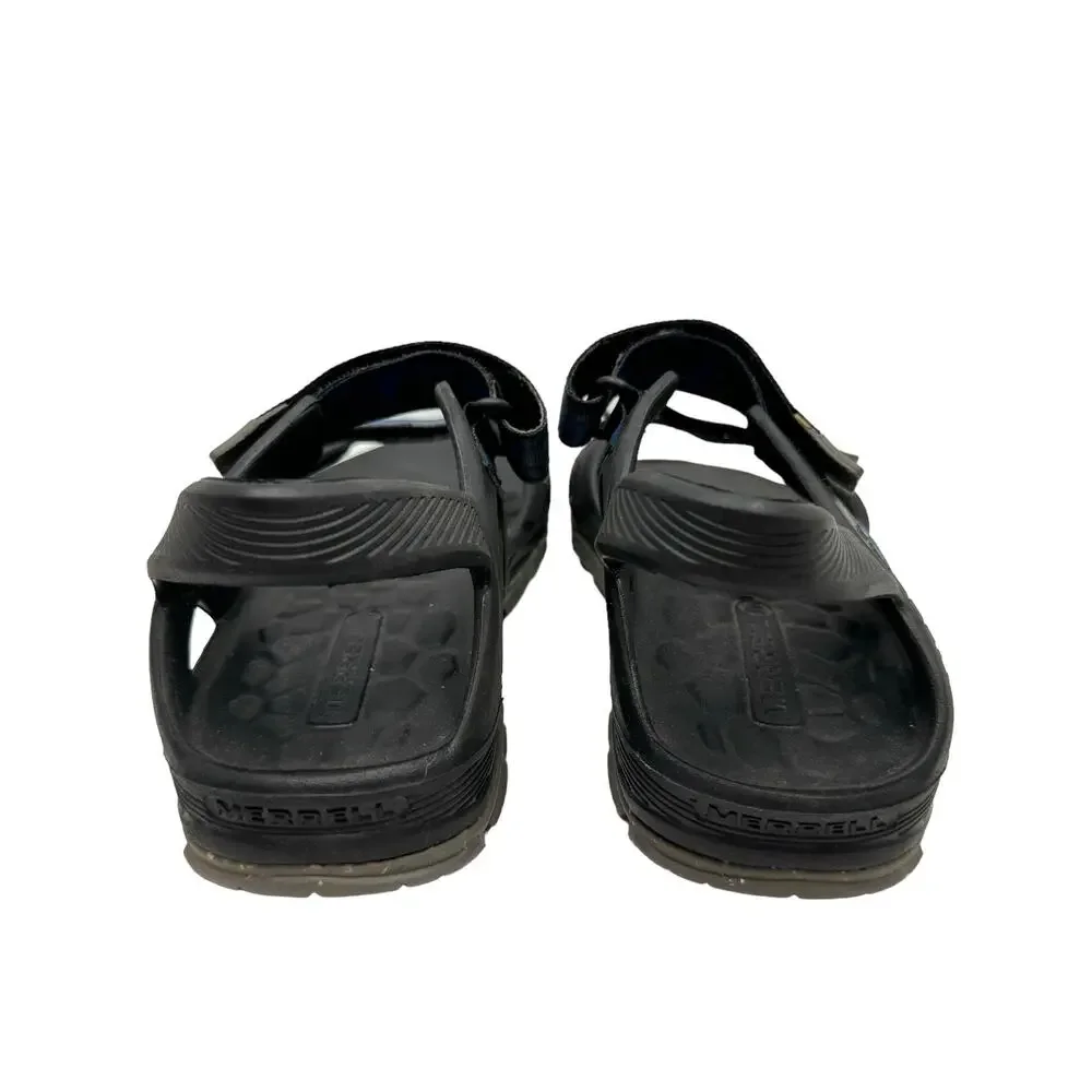 Merrell Youth Hydro Drift Black & Blue Camo Outdoor Sports Water Sandals